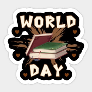 world book day Sticker